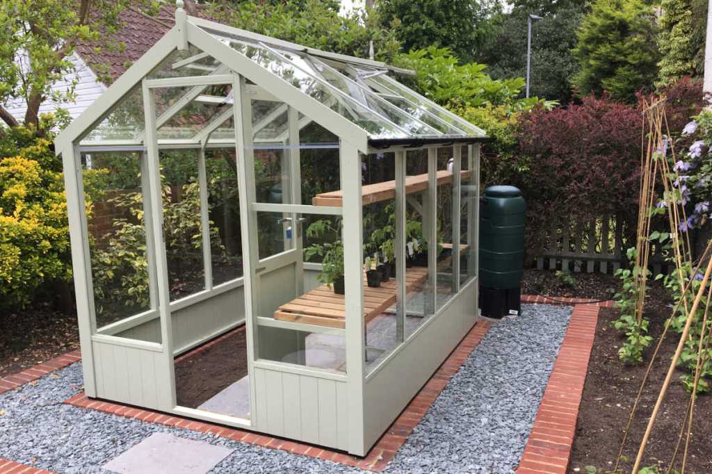 Kingfisher Wooden Greenhouse 1 Coastal Garden Buildings